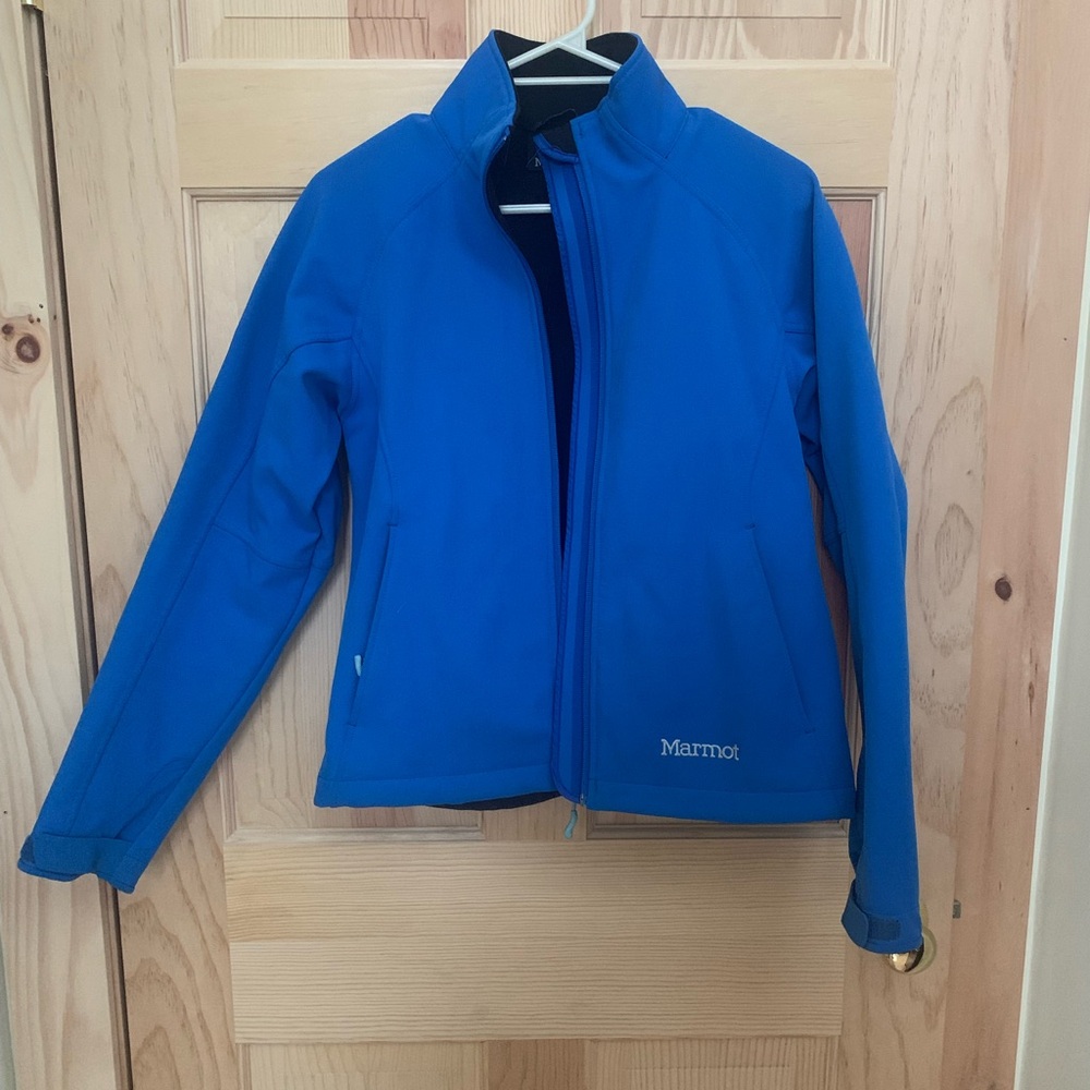 Marmot Royal Blue Softshell Jacket Size M